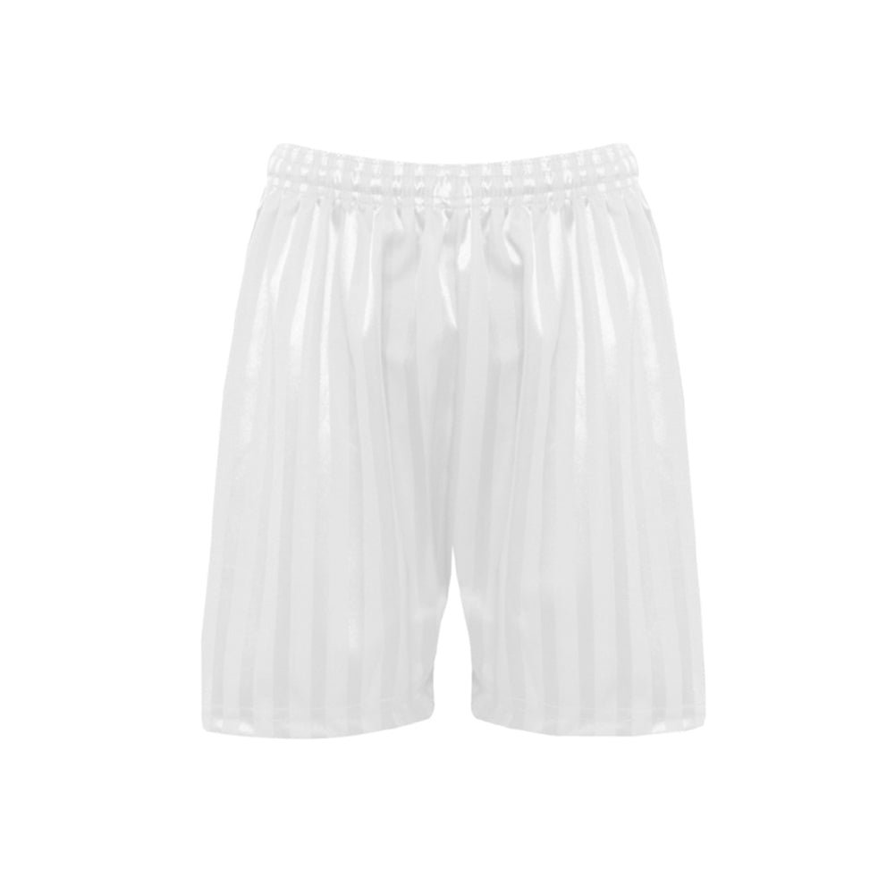 Mossbourne Academy Boys PE Shorts - White Shadow - Uniformwise Schoolwear