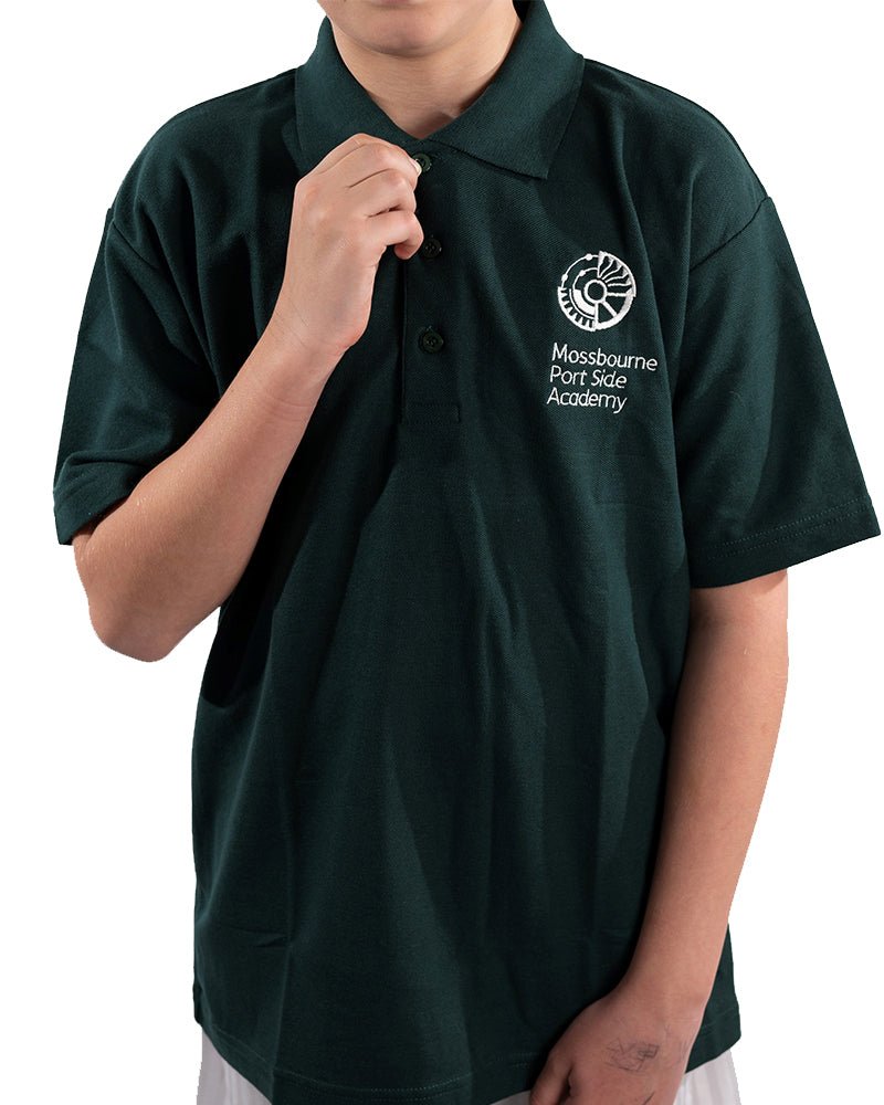 Mossbourne Port Side Academy Girls PE Polo Shirt - Uniformwise Schoolwear