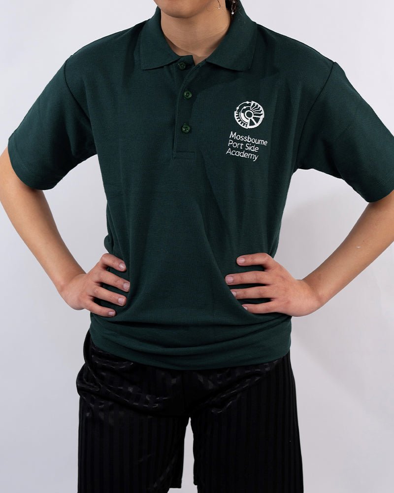 Mossbourne Port Side Academy Girls PE Polo Shirt - Uniformwise Schoolwear