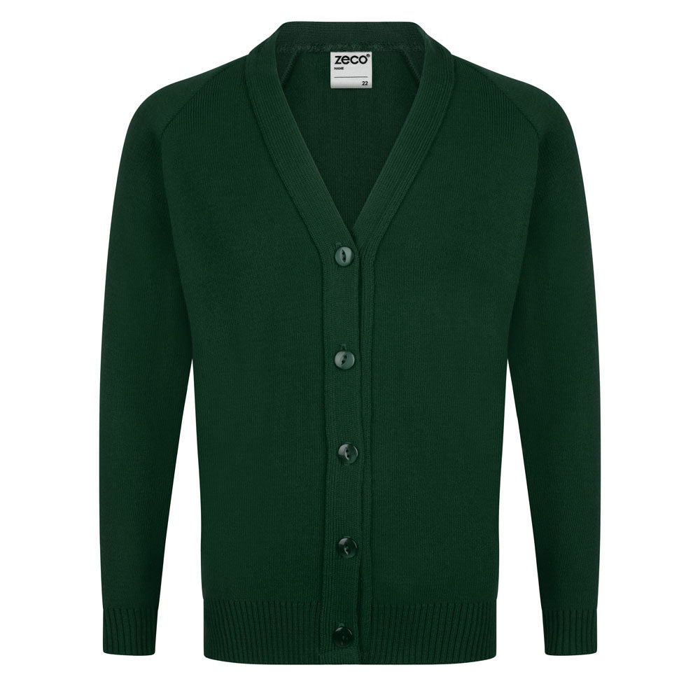 Warren Primary Knitted Cardigan with Logo - Uniformwise Schoolwear