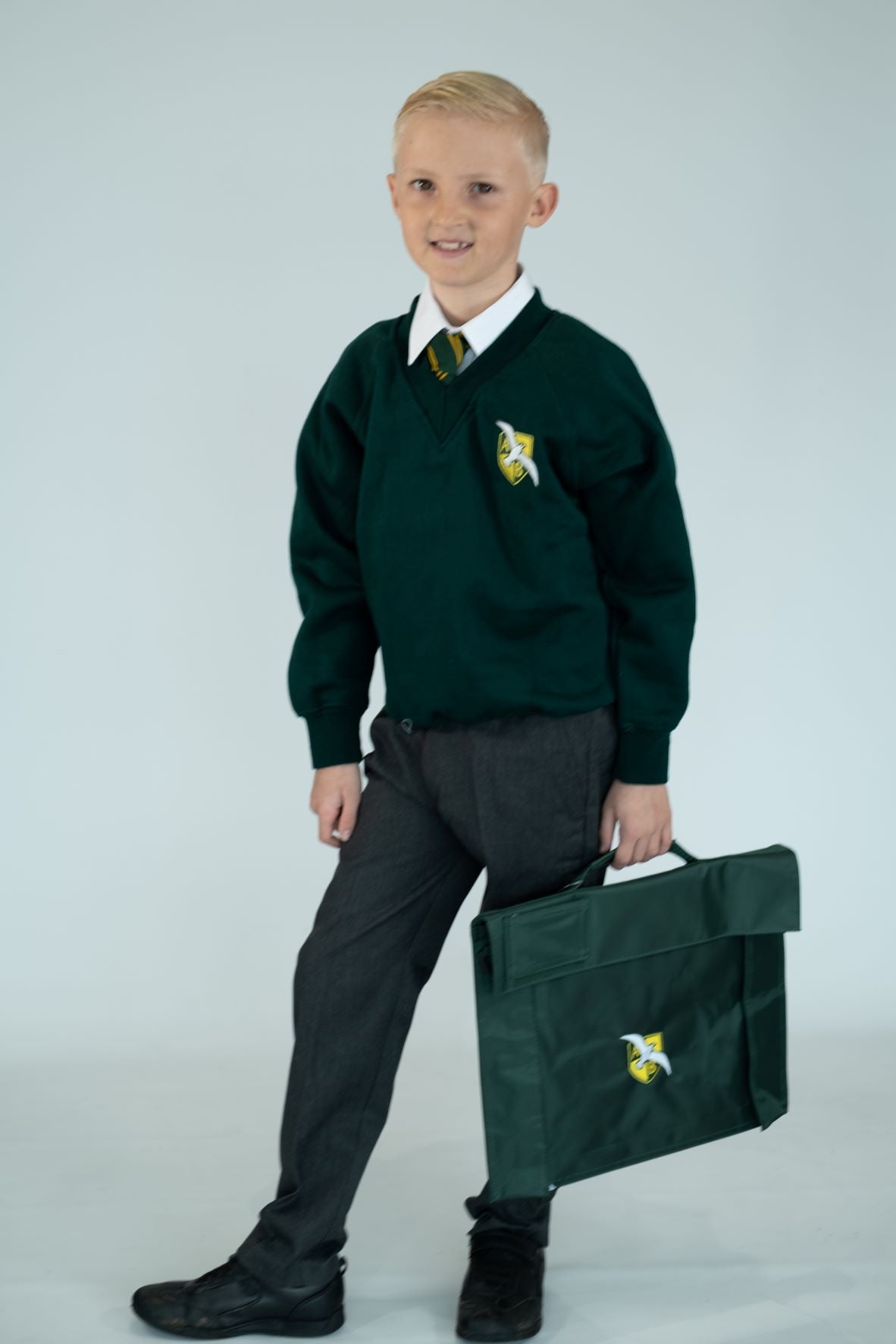 Arthur Bugler V Neck Sweatshirt Jumper - Uniformwise Schoolwear