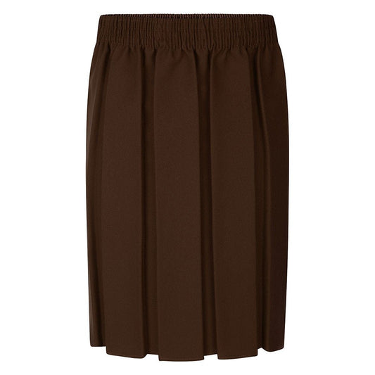 Box Pleat Skirt - Brown - Uniformwise Schoolwear