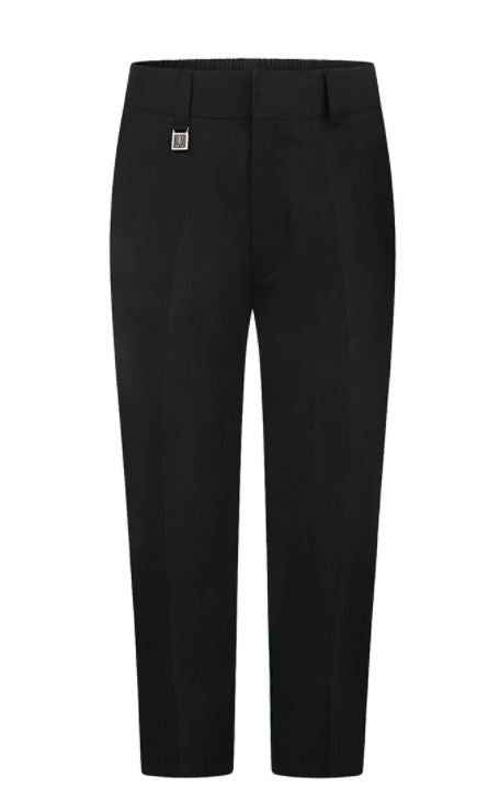 Boys trousers -Sturdy fit - Black - Uniformwise Schoolwear