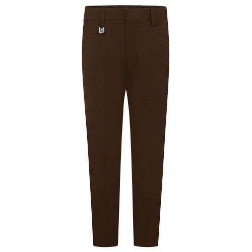 Boys trousers -Sturdy fit - Brown - Uniformwise Schoolwear