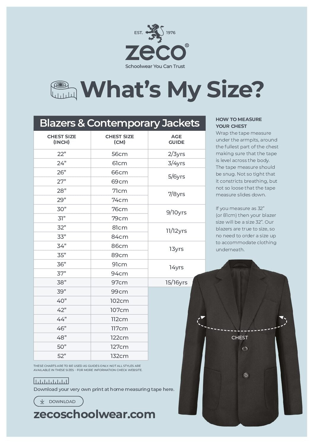 Hassenbrook Girls School Blazer - Uniformwise Schoolwear