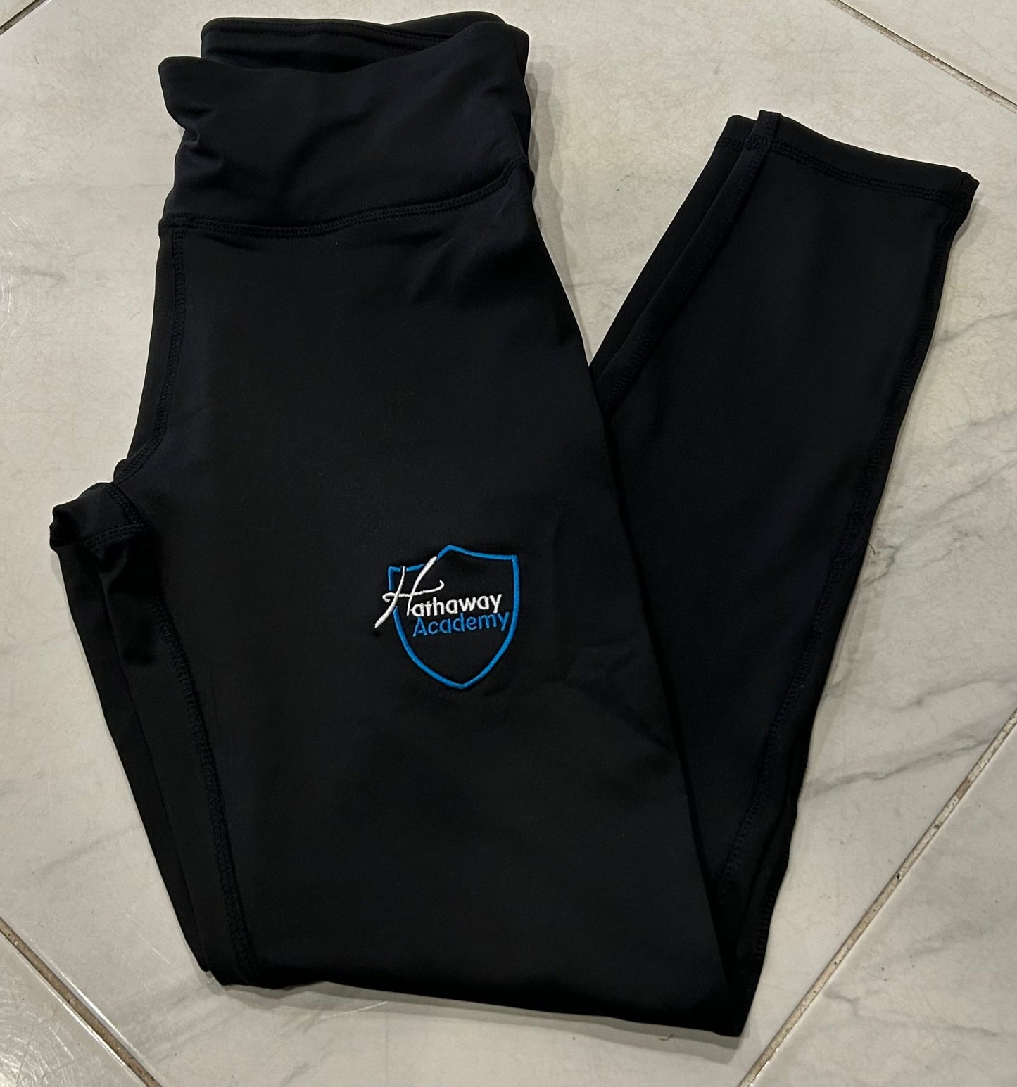 Hathaway Academy Official Embroidered School Leggings - Uniformwise Schoolwear