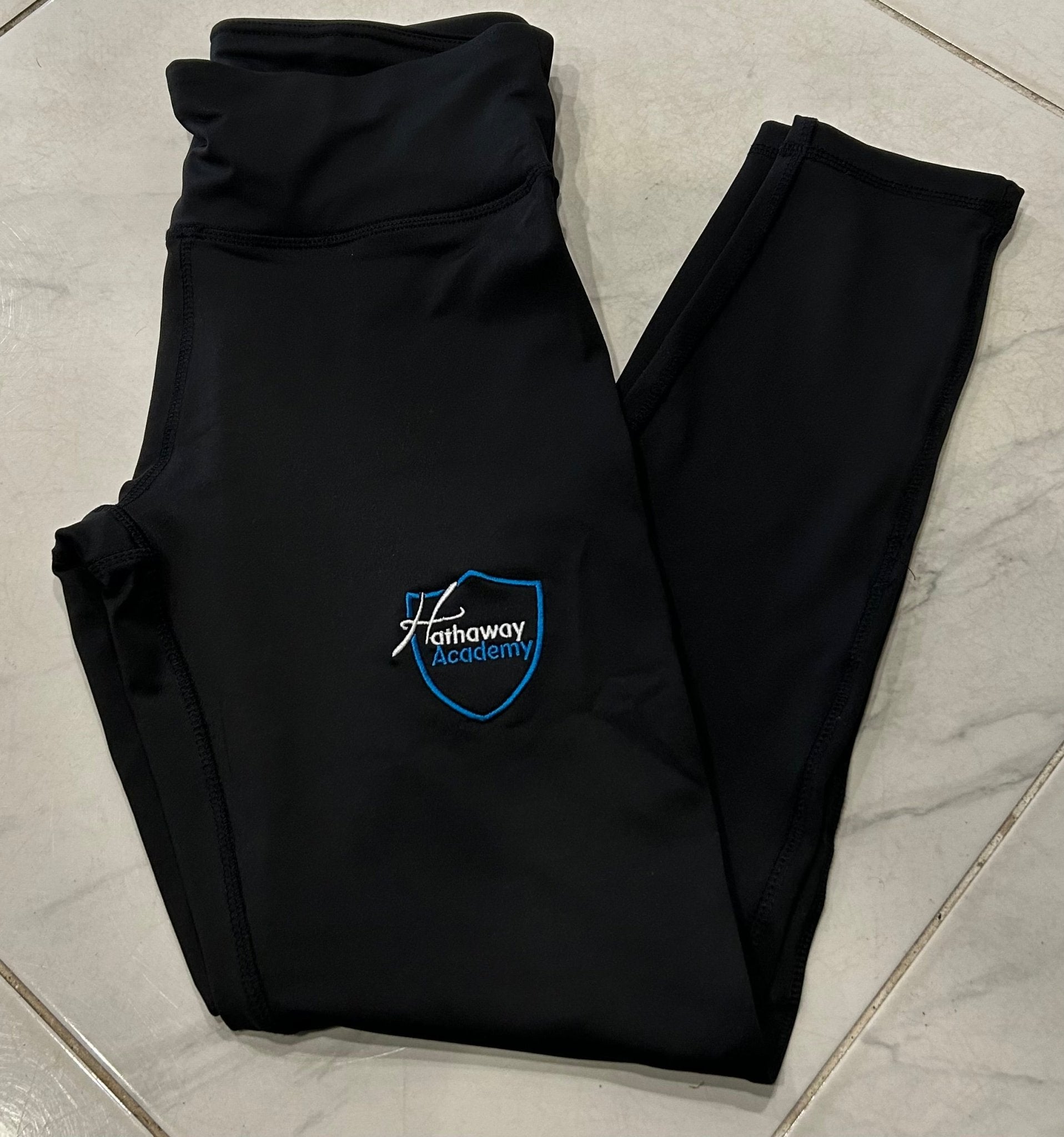 Hathaway Academy Official Embroidered School Leggings - Uniformwise Schoolwear