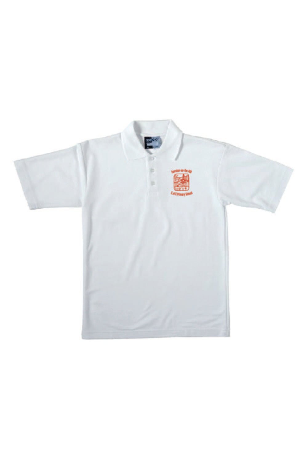 Horndon-on-the-Hill White Polo Shirt - Uniformwise Schoolwear