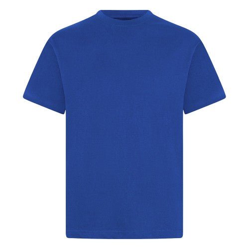 Orsett Primary Blue NEW PE Top with Printed logo - Uniformwise Schoolwear