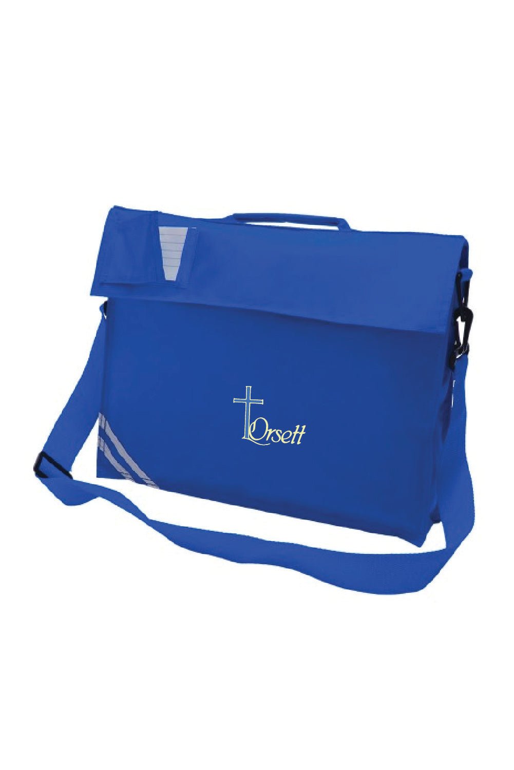 Orsett Primary bookbag with personalisation -new logo - Uniformwise Schoolwear