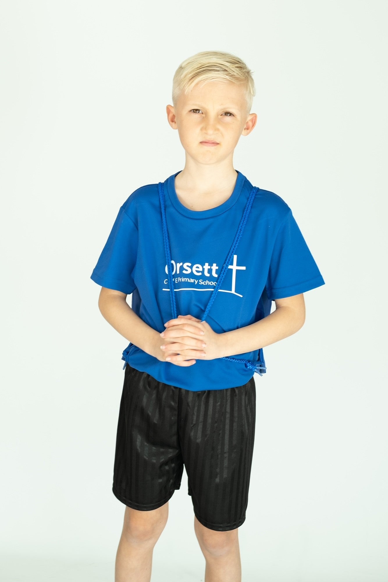 Orsett Primary PE Top with Printed logo - Uniformwise Schoolwear