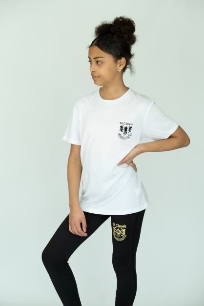 St Clere's Official Embroidered School Leggings - Uniformwise Schoolwear