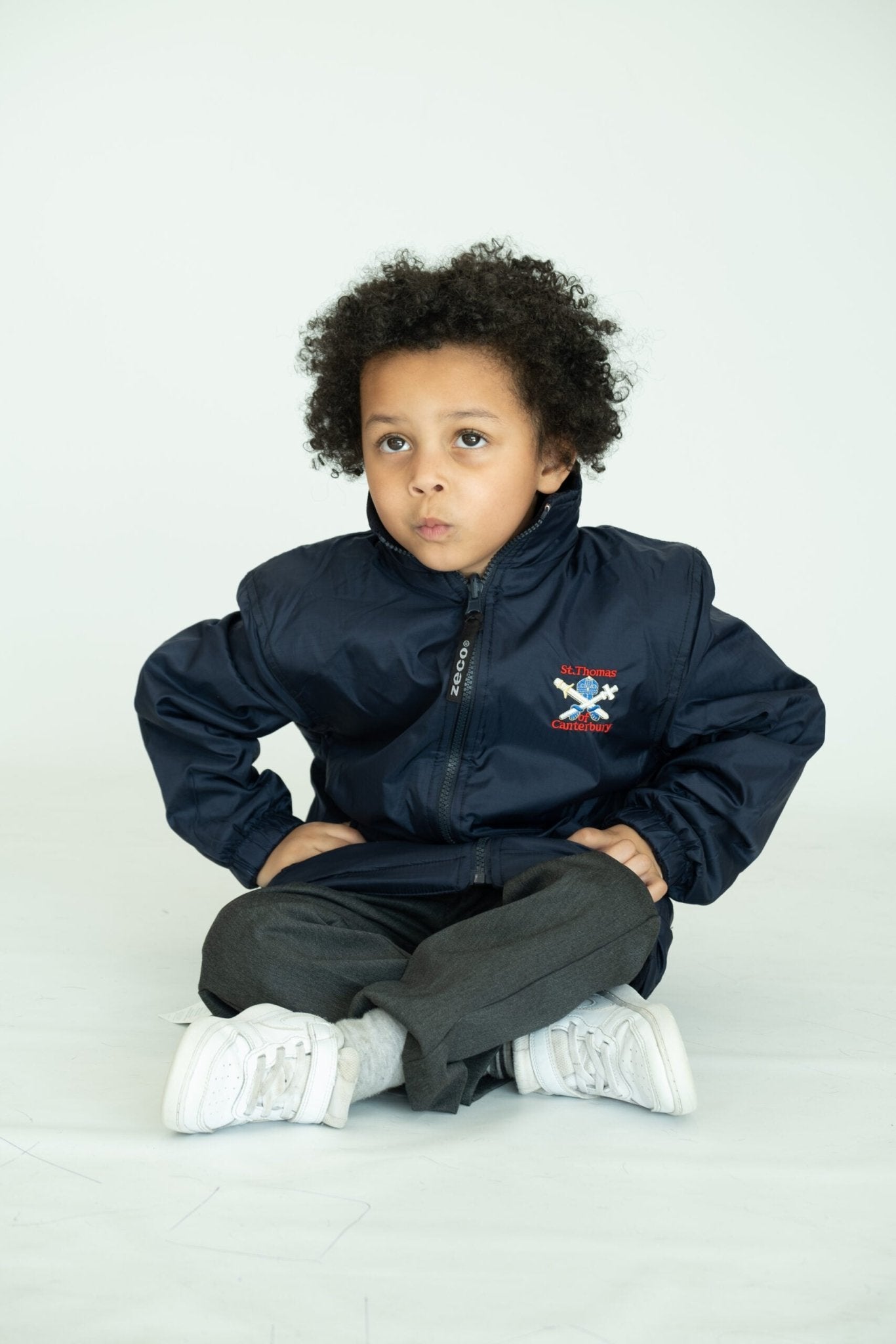 St Thomas Reversible Fleece Jacket - Uniformwise Schoolwear