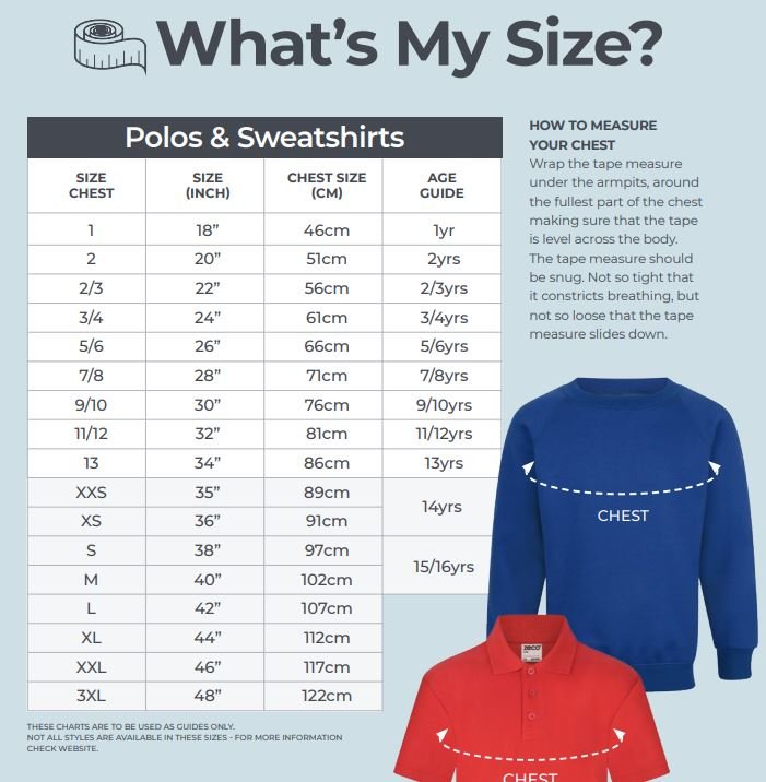 Stanford-Le-Hope Blue Polo Shirt - Uniformwise Schoolwear