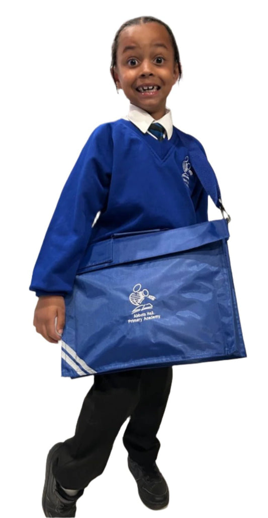 Abbots Hall Primary Academy Bookbag with Personalisation - Uniformwise Schoolwear