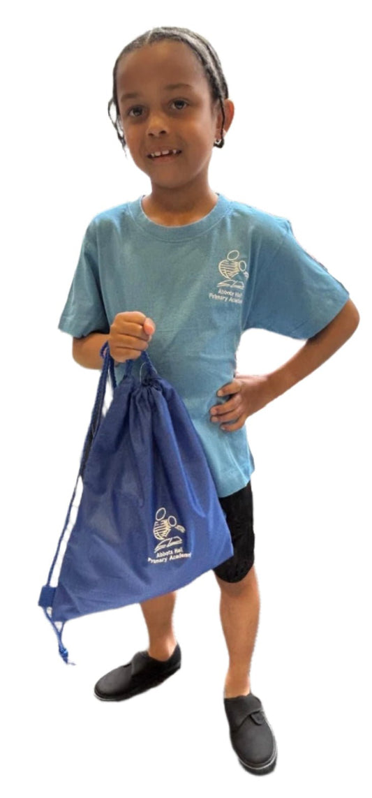 Abbots Hall Primary Academy PE Bag with Personalisation - Uniformwise Schoolwear