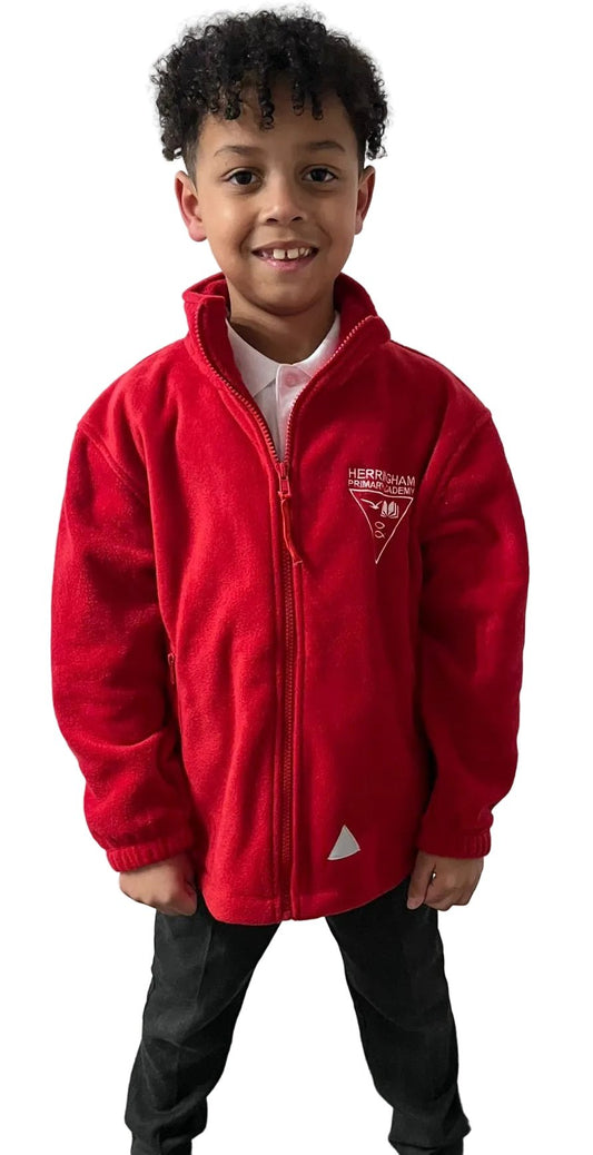 Herringham Academy Primary Fleece with Logo - Uniformwise Schoolwear