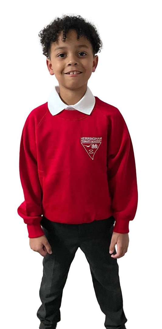 Herringham Primary Academy Sweatshirt with Logo - Uniformwise Schoolwear