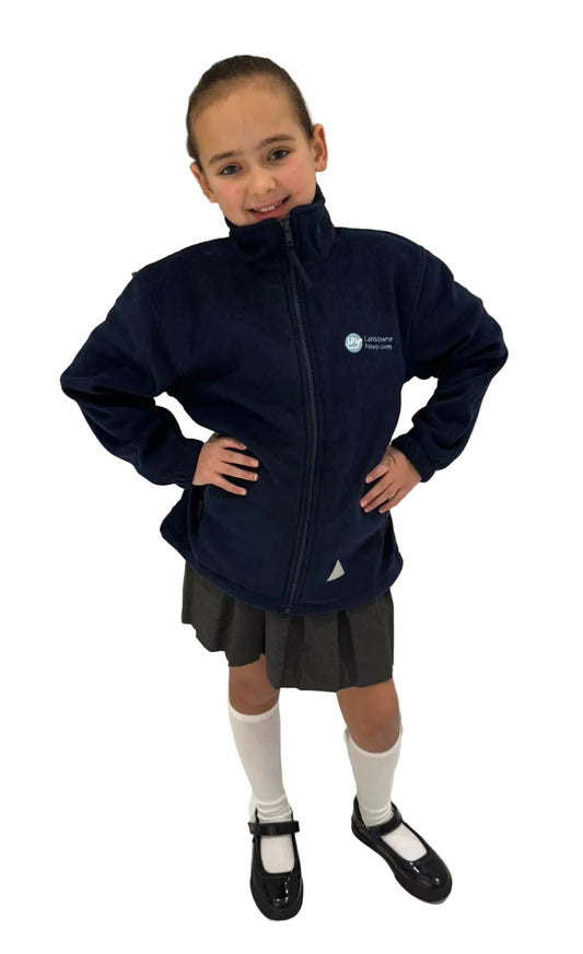 Lansdowne Primary Academy Fleece with Logo - Uniformwise Schoolwear