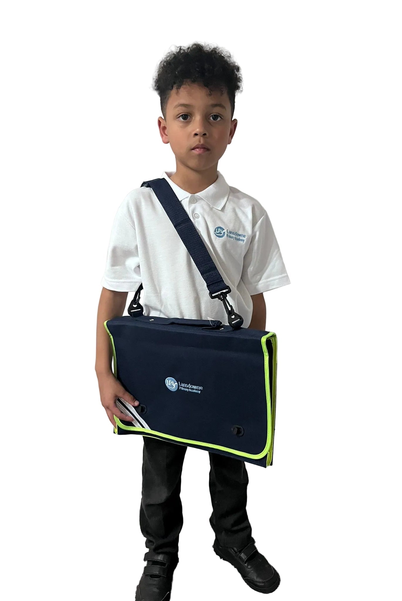Lansdowne Primary Academy Hi - Vis Document Case - Uniformwise Schoolwear