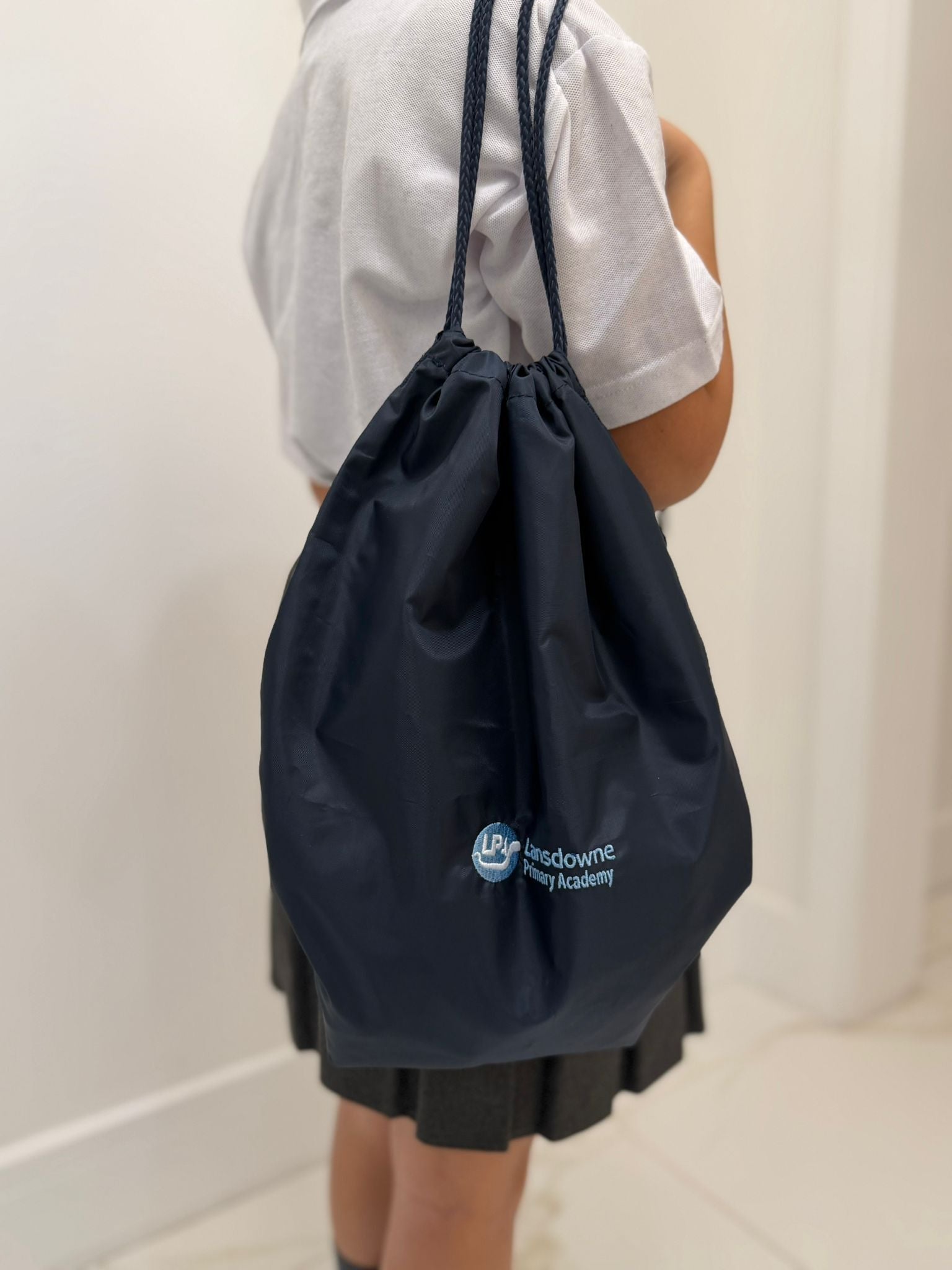 Lansdowne Primary Academy PE Bag With Logo - Uniformwise Schoolwear