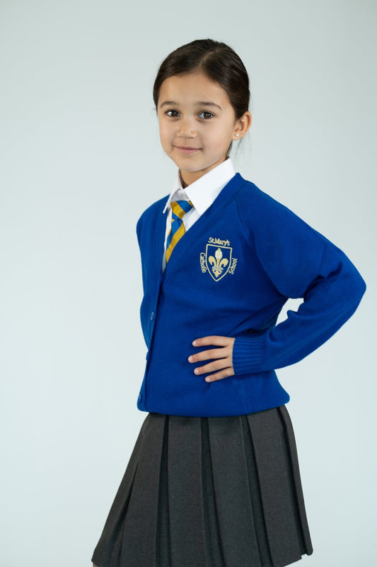 St Mary's Catholic Primary School Knitted Cardigan - Uniformwise Schoolwear