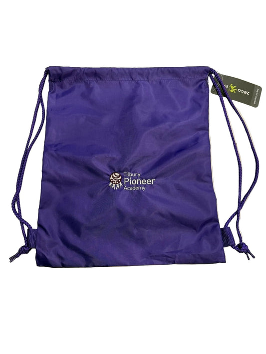Tilbury Pioneer Academy PE Bag with logo - Uniformwise Schoolwear