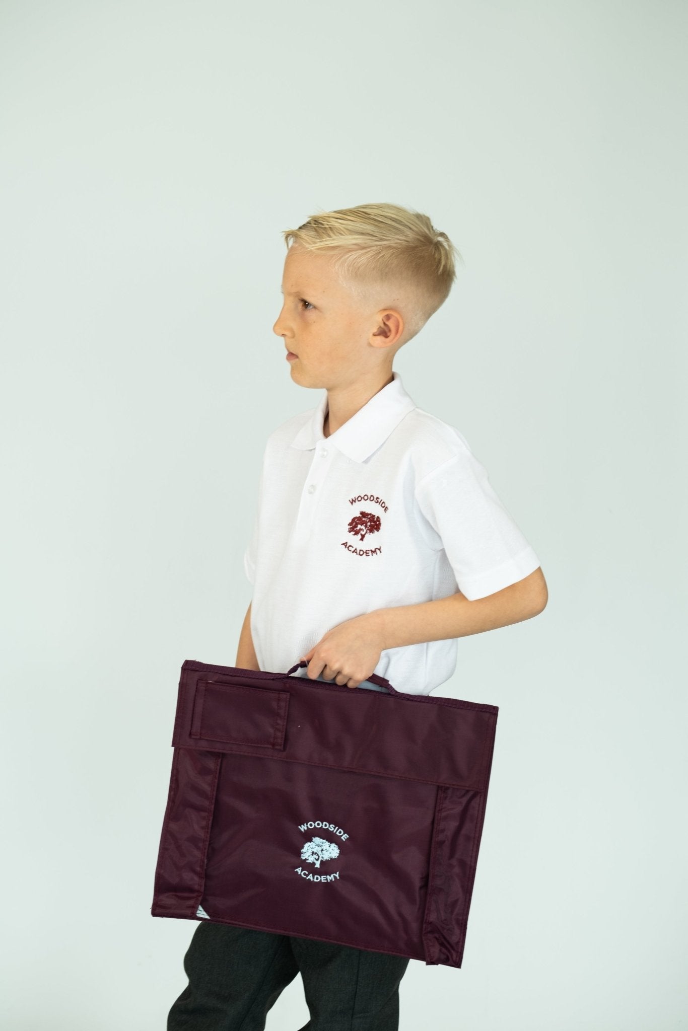 woodside personalised Junior Bookbag - Uniformwise Schoolwear