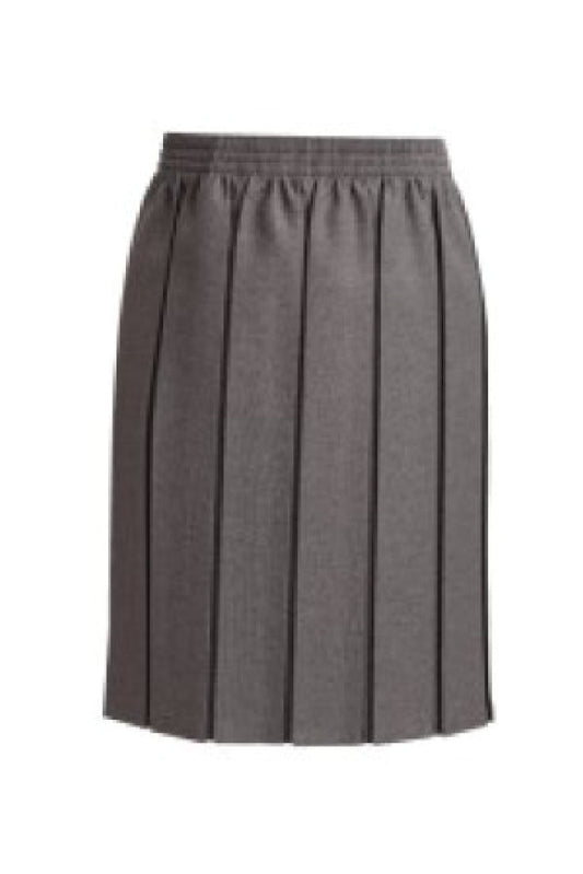 Box Pleat Skirt - Grey - Uniformwise Schoolwear