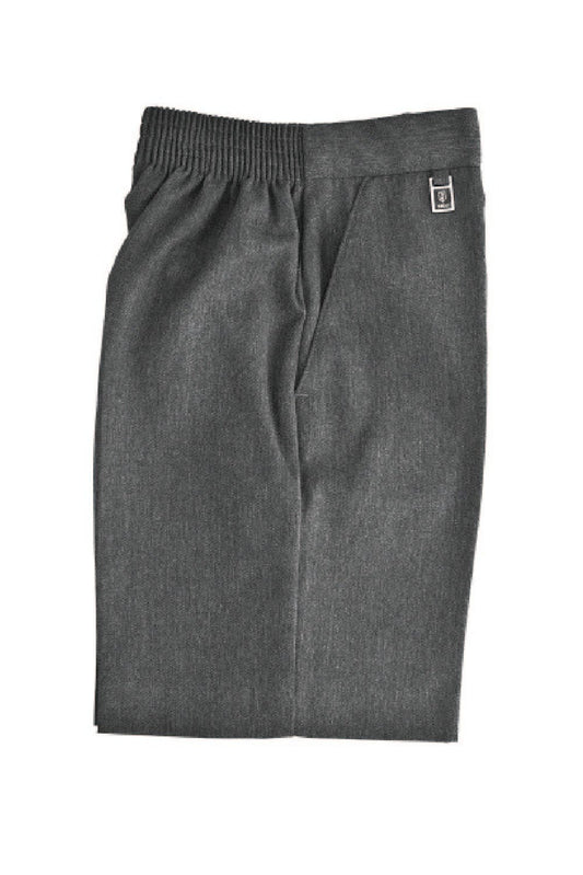 Boys Pull up Shorts - Grey - Uniformwise Schoolwear