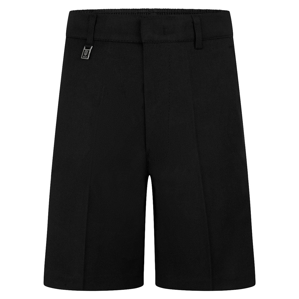 Boys Tailored Shorts - Black - Uniformwise Schoolwear
