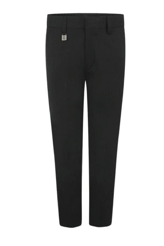 Boys trousers - Standard fit - Black - Uniformwise Schoolwear