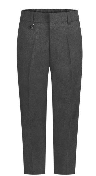 Boys trousers -Sturdy fit - Grey - Uniformwise Schoolwear