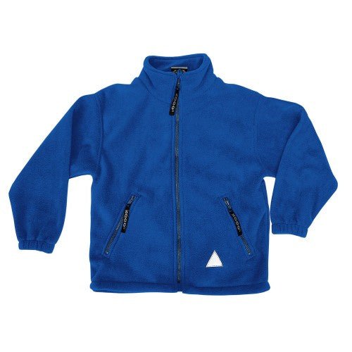 Corringham Primary Blue Fleece Jacket - Uniformwise Schoolwear