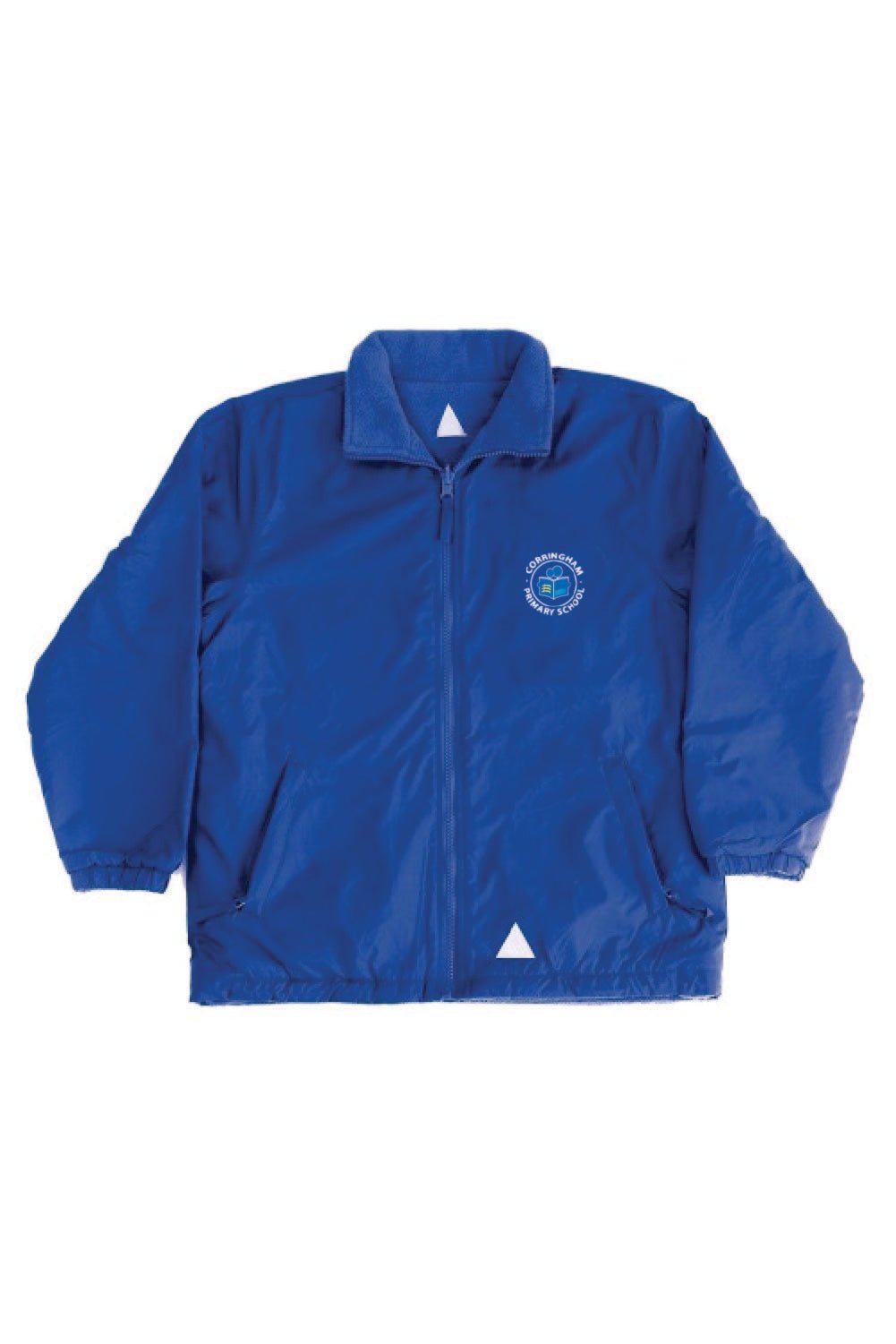 Corringham Primary Reversible School Fleece Jacket - Uniformwise Schoolwear