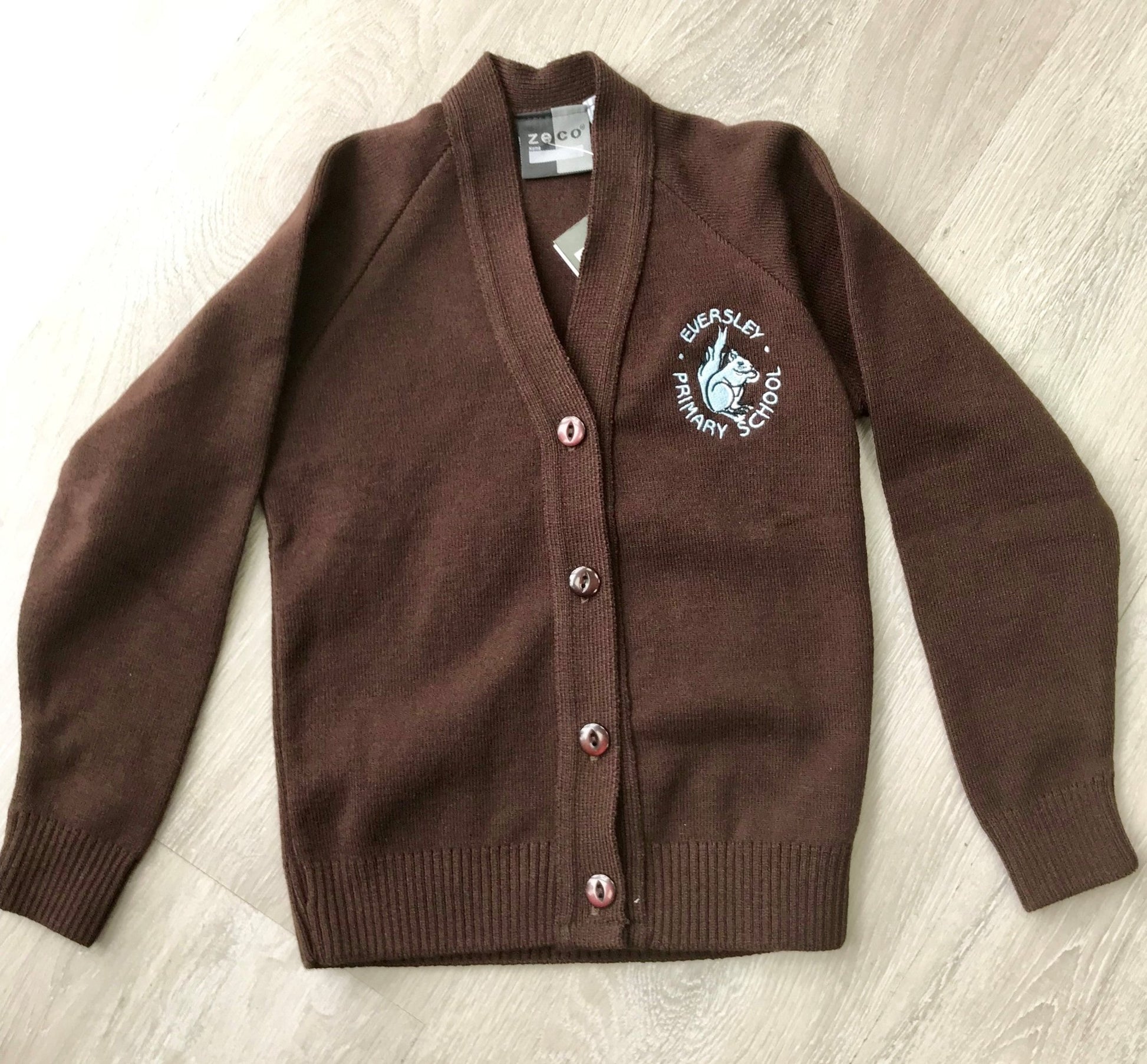 Eversley Primary School Knitted Cardigan - Uniformwise Schoolwear