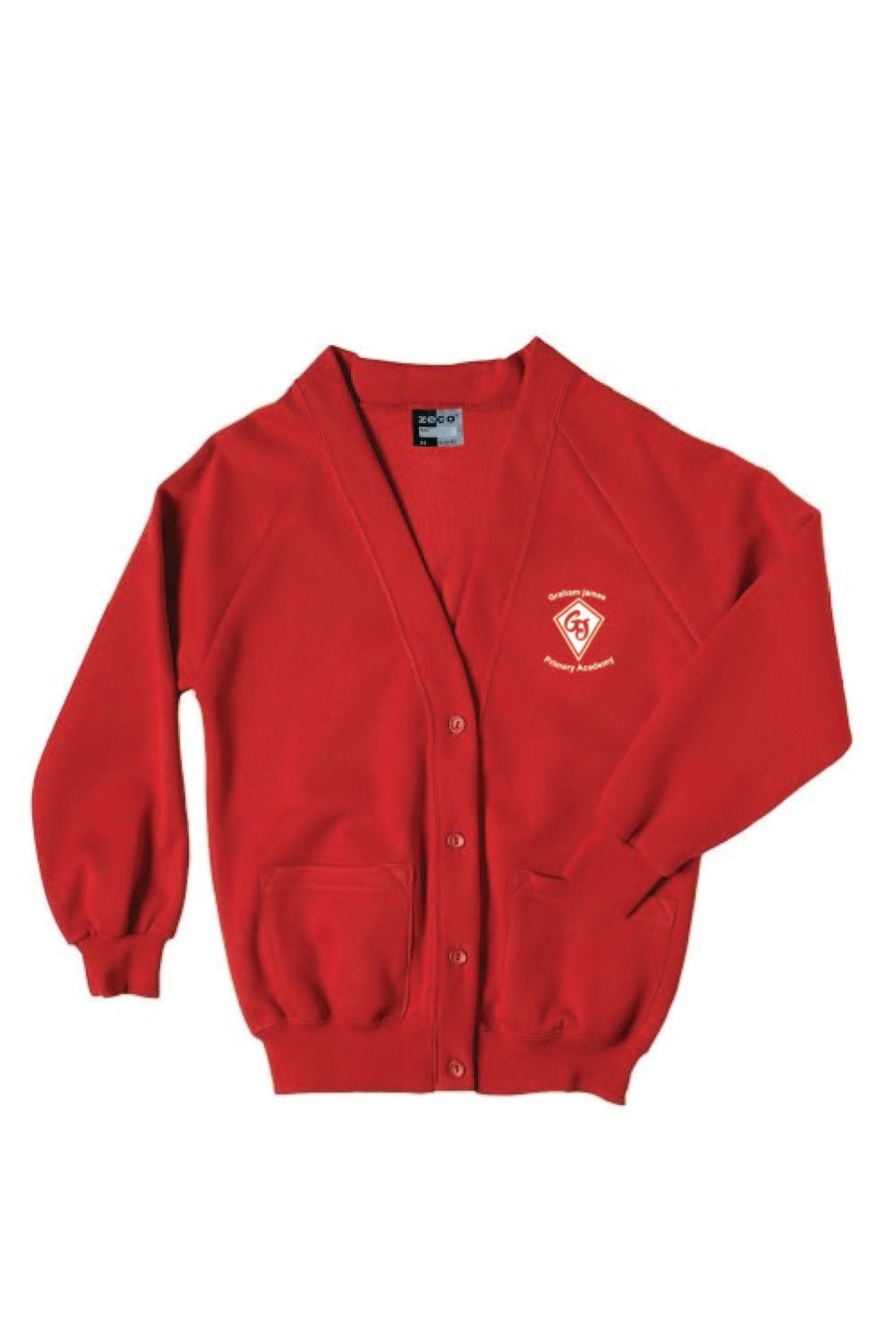 Graham James Sweatshirt Cardigan - Uniformwise Schoolwear