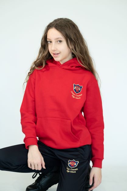 Grays Convent | Personalised PE Hoodie | Uniformwise Schoolwear