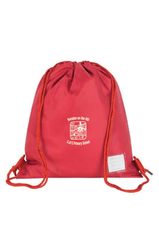 Horndon-on-the-Hill PE Bag with personalisation - Uniformwise Schoolwear