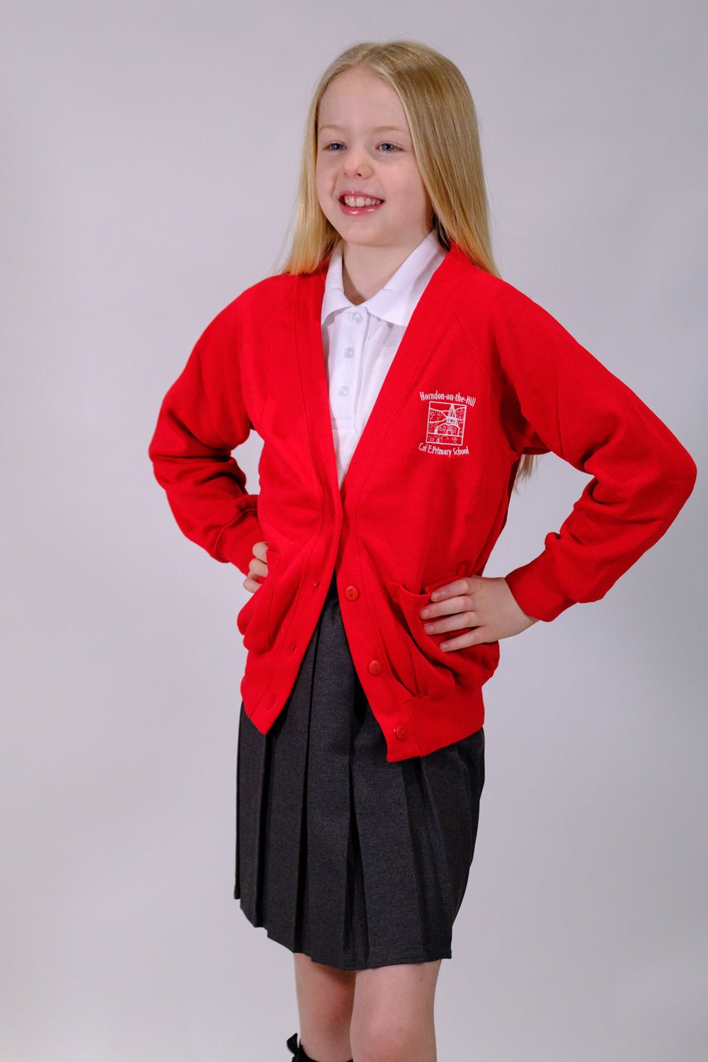 Horndon-on-the-Hill School Cardigan - Uniformwise Schoolwear