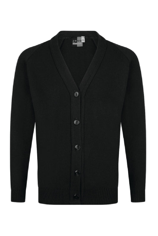 Knitted cardigan - Black - Uniformwise Schoolwear
