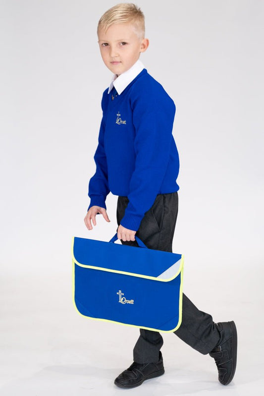 O.P bookbag with personalisation -new logo - Uniformwise Schoolwear