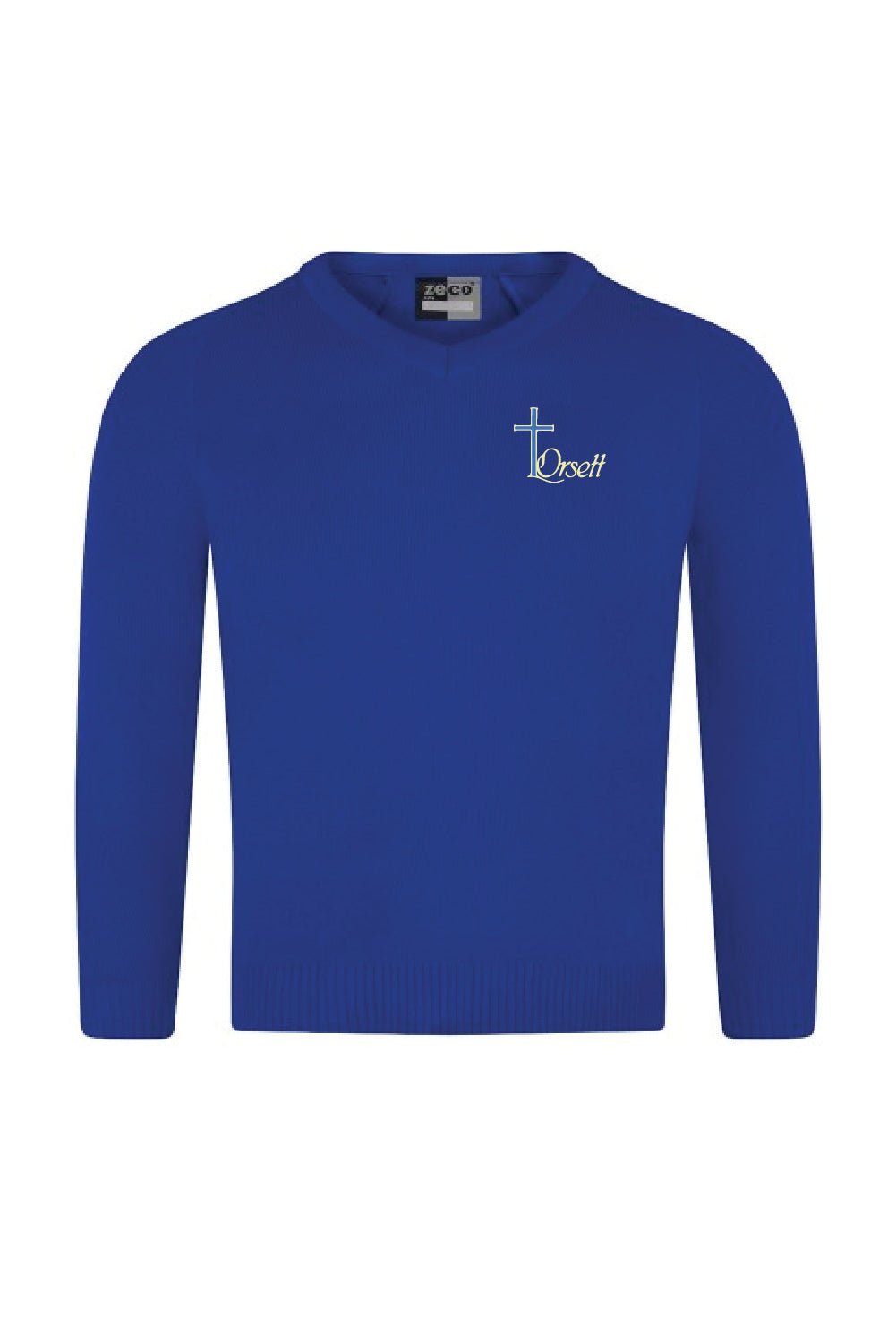 Orsett Primary  Knitted Jumper -new logo - Uniformwise Schoolwear