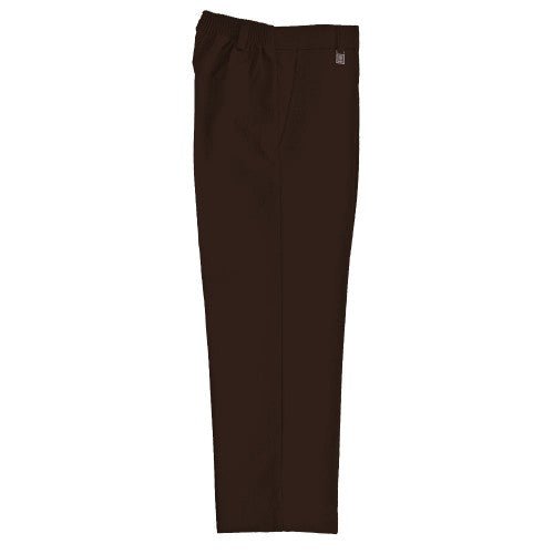 Plain regular trouser-brown - Uniformwise Schoolwear