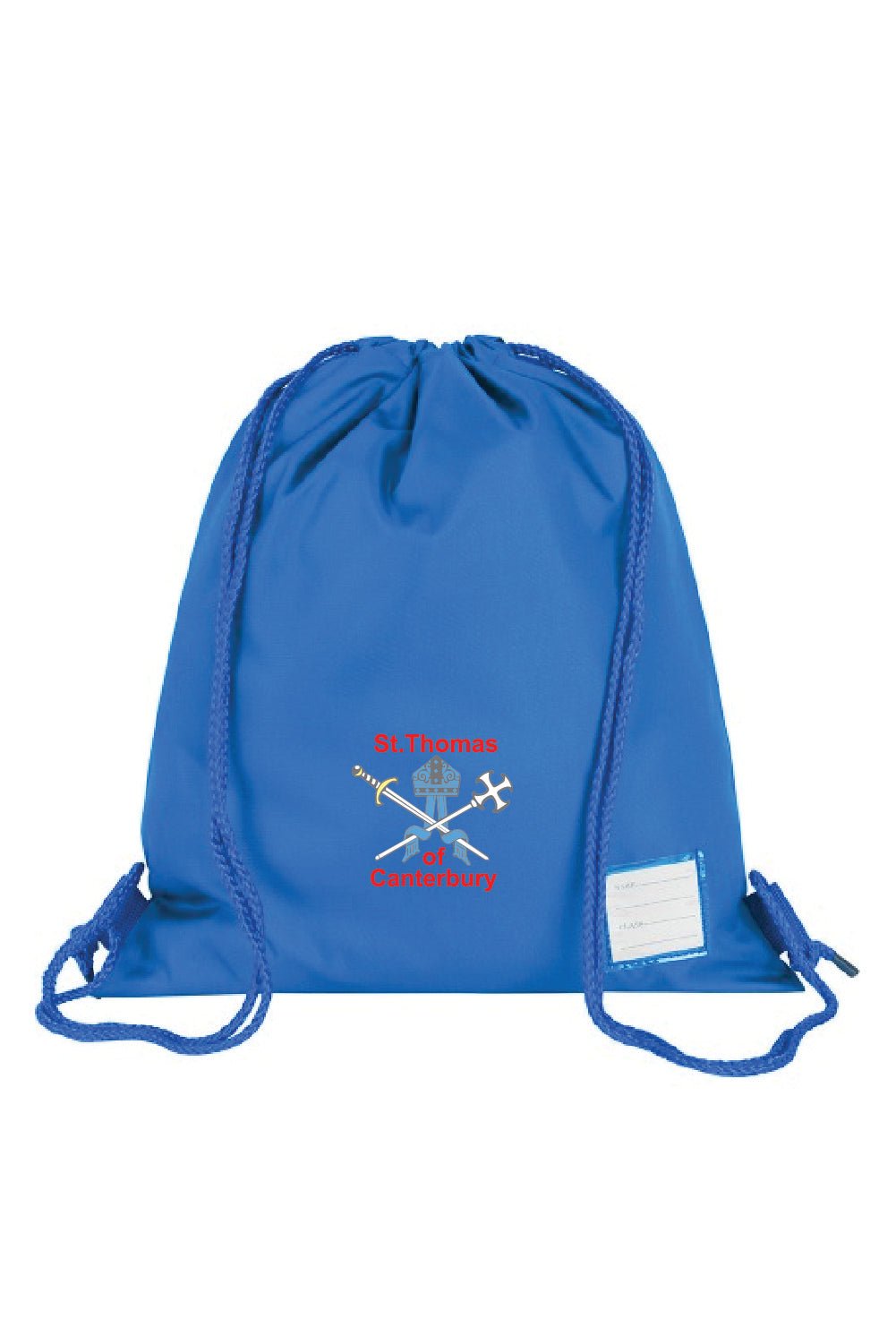 St Thomas PE bag with personalisation - Uniformwise Schoolwear