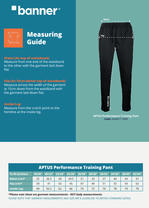 Thames Park Track Bottom - Uniformwise Schoolwear